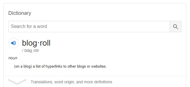 Should I add Blogroll to my blog?